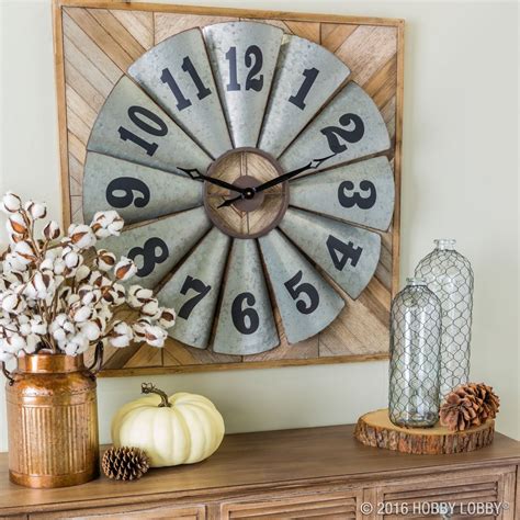 large farmhouse clock hobby lobby.